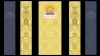 Stage banners for buddhist teachings