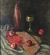 Still life with a brass bowl